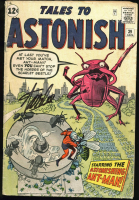 Stan Lee Signed 1959 "Tales To Astonish" #39 Marvel Comic Book (PSA) at PristineAuction.com
