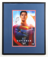 David Corenswet, Isabela Merced & Sean Gunn Signed "Superman" Custom Framed Matted Photo Display (Beckett) at PristineAuction.com