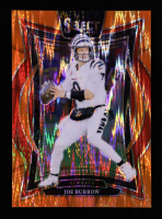 Joe Burrow 2024 Select Prizm Orange Shock #39 #442/499 at PristineAuction.com