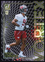 Emeka Egbuka 2025 Panini Donruss Vortex #25 RC at PristineAuction.com