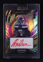 Jalen Milroe 2025 Wild Card Metallix Autographs Wild Marble Rainbow Foil #WMMFA-JM RC #1/1 at PristineAuction.com