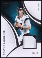 Trevor Lawrence 2025 Panini Immaculate Collection JSY #82 RC #96/99 at PristineAuction.com