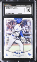 Shohei Ohtani 2024 Topps 50/50 #87 (CGC 10) at PristineAuction.com