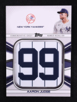 Aaron Judge 2022 Topps Commemorative Player Jersey Number Medallions #JNMAJ at PristineAuction.com