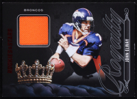John Elway 2025 Panini Rookies & Stars Royalty Jerseys #R-JEY at PristineAuction.com