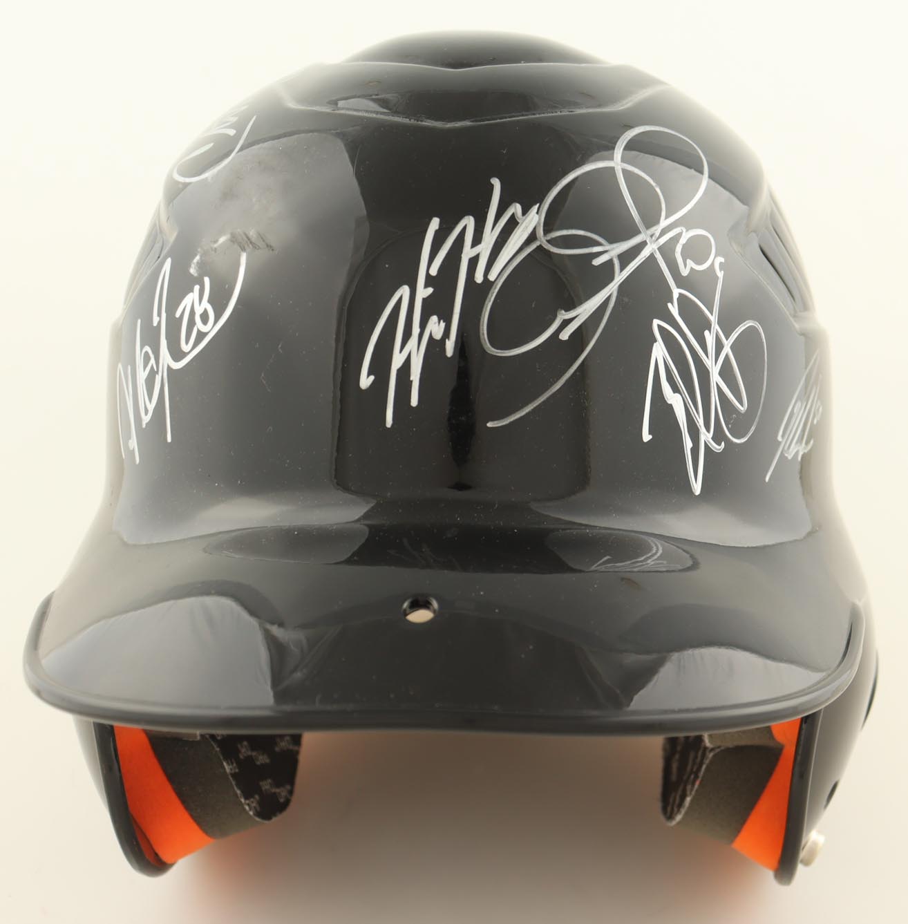 2015 Orioles | Full-Size Authentic Batting Helmet Team-Signed by (21) with Ryan Flaherty, Jonathan Schoop, JJ Hardy (JSA) at PristineAuction.com 2015 Orioles | Full-Size Authentic Batting Helmet Team-Signed by (21) with Ryan Flaherty, Jonathan Schoop, JJ Hardy (JSA) at PristineAuction.com