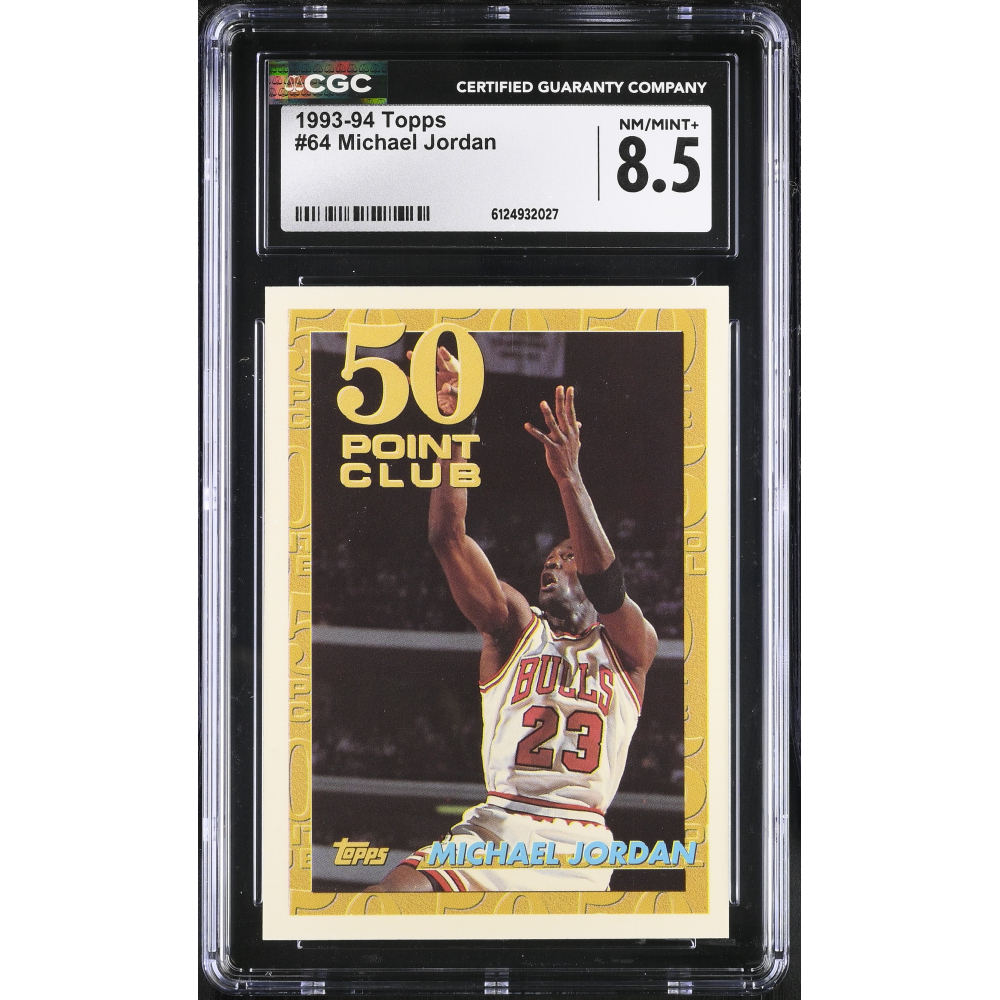 Michael Jordan 1993-94 Topps 50P #64 (CGC 8.5) at PristineAuction.com