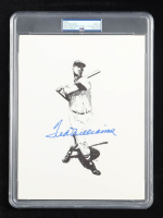 Ted Williams Signed 8.5x11 Art Print (PSA | Autograph Graded PSA 9) at PristineAuction.com