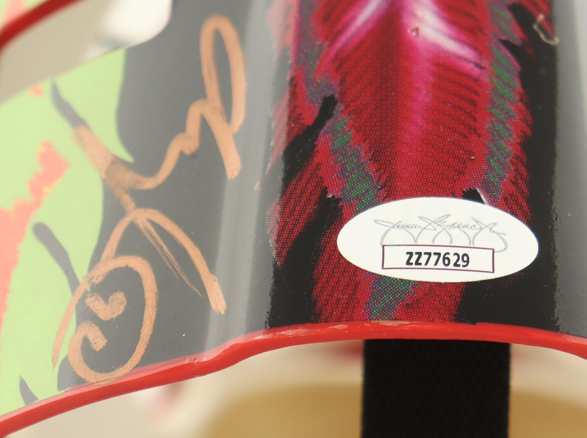 2001-02 Blackhawks | Full-Size Authentic Goalie Mask Team-Signed by (19) with Phil Housley, Tony Amonte, Igor Korolev (JSA) at PristineAuction.com 2001-02 Blackhawks | Full-Size Authentic Goalie Mask Team-Signed by (19) with Phil Housley, Tony Amonte, Igor Korolev (JSA) at PristineAuction.com