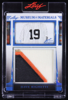 Dave Righetti 2023 Leaf Art of Sport Museum of Materials Purple Spectrum Holofoil Game-Used #MM8 #6/6 at PristineAuction.com