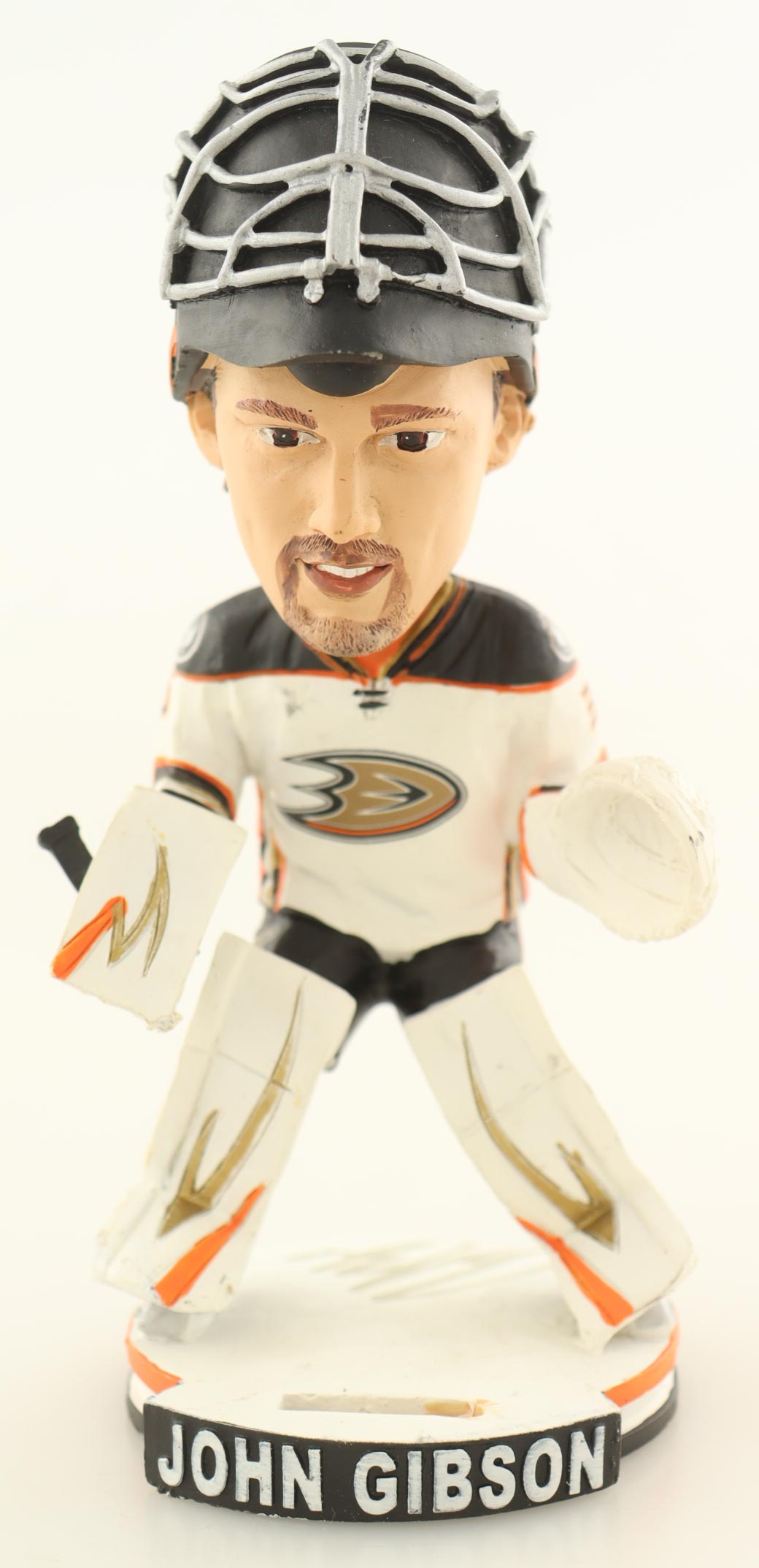 John Gibson Signed Ducks Bobblehead (JSA) at PristineAuction.com John Gibson Signed Ducks Bobblehead (JSA) at PristineAuction.com