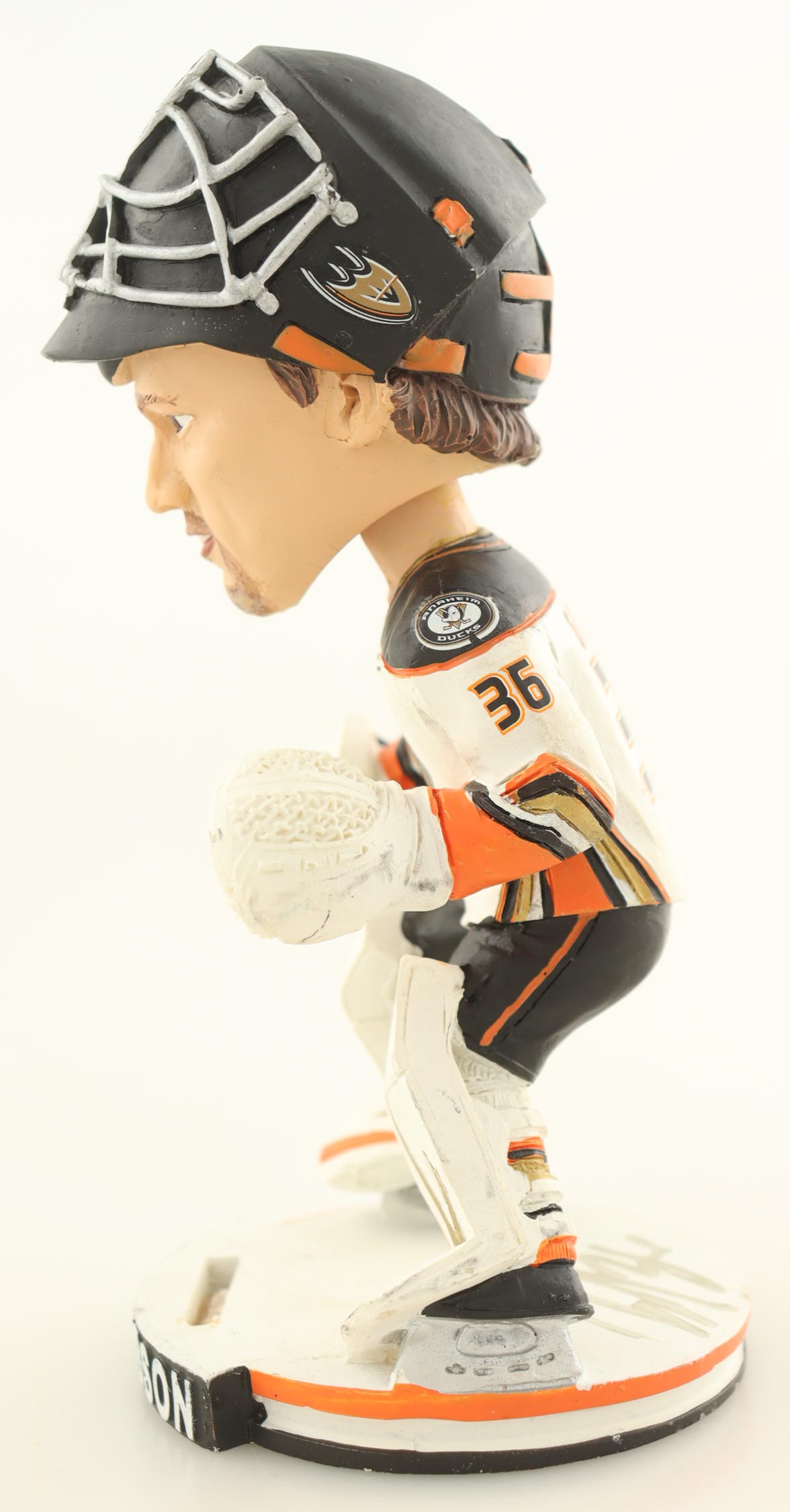 John Gibson Signed Ducks Bobblehead (JSA) at PristineAuction.com John Gibson Signed Ducks Bobblehead (JSA) at PristineAuction.com