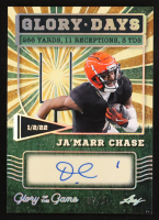 Ja&rsquo;Marr Chase 2025 Leaf Glory of the Game Glory Days Autographs #GDJMC #07/30 at PristineAuction.com