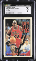 Michael Jordan 1993-94 Topps AS #101 (CGC 9) at PristineAuction.com