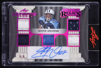 Eddie George 2024 Leaf Ultimate Sports Signature Relics Holo Pink Game-Used #USR-EG1 #6/6 at PristineAuction.com