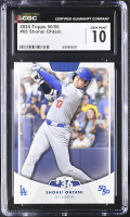 Shohei Ohtani 2024 Topps 50/50 #68 (CGC 10) at PristineAuction.com