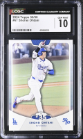 Shohei Ohtani 2024 Topps 50/50 #67 (CGC 10) at PristineAuction.com