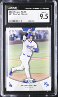 Shohei Ohtani 2024 Topps 50/50 #67 (CGC 9.5) at PristineAuction.com