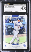 Shohei Ohtani 2024 Topps 50/50 #16 (CGC 9.5) at PristineAuction.com