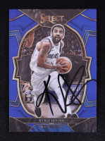 Kyrie Irving 2022-23 Panini Select Concourse Blue Prizm Auto #30 at PristineAuction.com