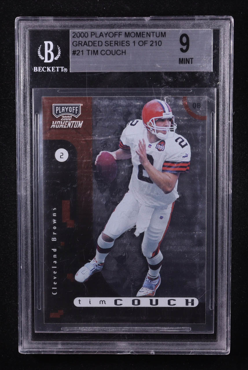 Tim Couch 2000 Playoff Momentum #21 (BGS 9) at PristineAuction.com Tim Couch 2000 Playoff Momentum #21 (BGS 9) at PristineAuction.com