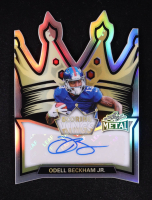 Odell Beckham Jr. 2026 Leaf Metal Scoring Kings Autographs Prismatic Silver #KAOBJ #1/1 at PristineAuction.com