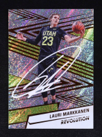 Lauri Markkanen 2024-25 Panini Revolution Auto #66 at PristineAuction.com