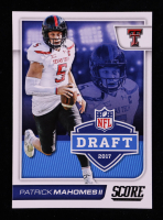 Patrick Mahomes II 2017 Score NFL Draft #2 RC at PristineAuction.com