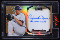 Mariano Rivera 2024 Leaf Metal Inscriptions Prismatic Gold #MHI-MR1 #27/100 at PristineAuction.com