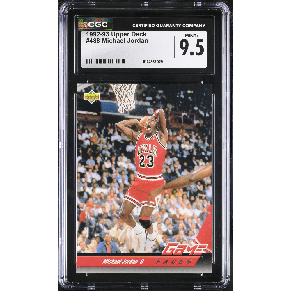 Michael Jordan 1992-93 Upper Deck GF #488 (CGC 9.5) at PristineAuction.com