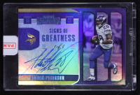 Adrian Peterson 2020 Panini Contenders Signs of Greatness Platinum #28 #1/1 at PristineAuction.com