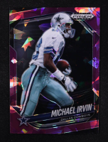Michael Irvin 2025 Panini Prizm Black Prizms Purple Ice #42 #019/149 at PristineAuction.com
