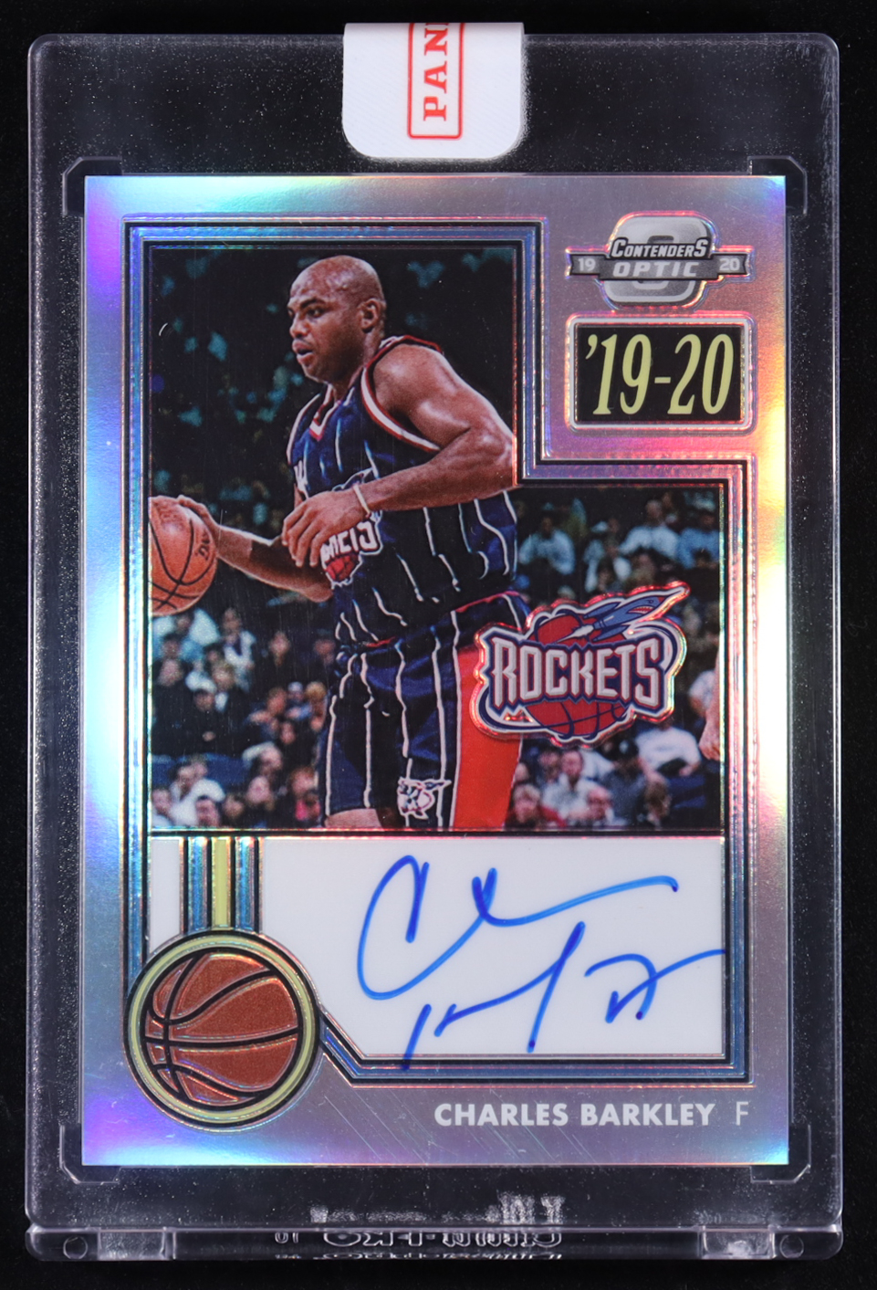 Charles Barkley 2019-20 Panini Contenders Optic '82 Tribute Autographs #4 at PristineAuction.com Charles Barkley 2019-20 Panini Contenders Optic '82 Tribute Autographs #4 at PristineAuction.com