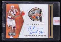 Charles Barkley 2019-20 Panini Chronicles Playoff Hall of Fame Autographs Red #HF-CBA at PristineAuction.com