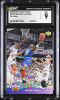 Michael Jordan 1992-93 Upper Deck AS #425 (CGC 9) at PristineAuction.com