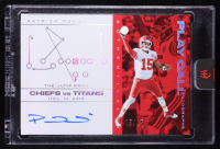 Patrick Mahomes II 2025 Panini Authentically Mahomes Play Call Autographs #4 #05/15 at PristineAuction.com