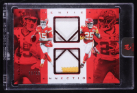 Clyde Edwards-Helaire / Patrick Mahomes II 2025 Panini Authentically Mahomes Connections Jerseys Prime #7 #03/15 at PristineAuction.com