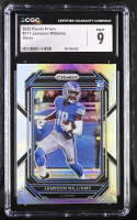 Jameson Williams 2022 Panini Prizm Prizms Silver #311 RC (CGC 9) at PristineAuction.com