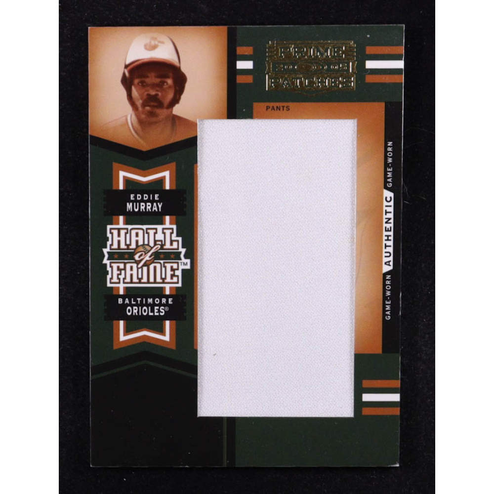 Eddie Murray 2005 Prime Patches Hall of Fame Materials Jumbo Swatch #2 #051/179 at PristineAuction.com