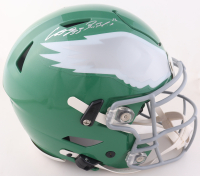 Cooper DeJean & Reed Blankenship Signed Eagles Full-Size Authentic On-Field SpeedFlex Helmet (Fanatics) at PristineAuction.com