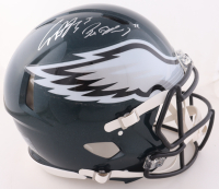 Cooper DeJean & Reed Blankenship Signed Eagles Full-Size Authentic On-Field Speed Helmet (Fanatics) at PristineAuction.com