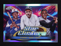 Babe Ruth / Willie Mays / Hank Aaron 2025 Topps Cosmic Chrome Triple Star Clusters #TSC6 at PristineAuction.com