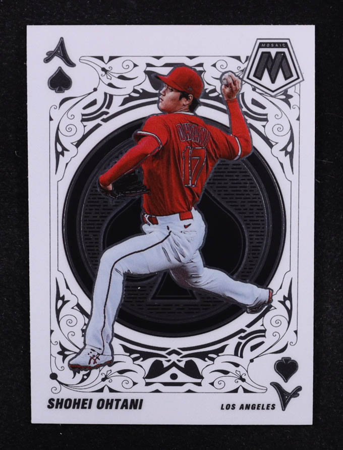 Shohei Ohtani 2022 Panini Mosaic Aces #2 at PristineAuction.com Shohei Ohtani 2022 Panini Mosaic Aces #2 at PristineAuction.com