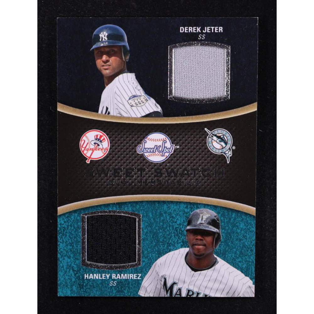 Derek Jeter / Hanley Ramirez 2008 Sweet Spot Swatches Dual #DSJH at PristineAuction.com