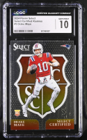 Drake Maye 2024 Select Select Certified Rookies #3 RC (CGC 10) at PristineAuction.com