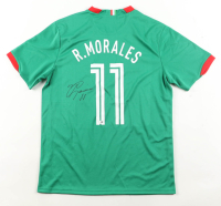 Ramon Morales Signed Mexico Nike Authentic Jersey (JSA) at PristineAuction.com