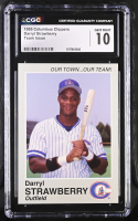 Darryl Strawberry 1995 Columbus Clippers Team Issue #29 (CGC 10) at PristineAuction.com