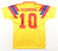 Carlos Valderrama Signed Colombia Adidas Authentic Jersey (JSA) at PristineAuction.com