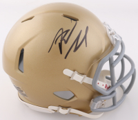 Riley Leonard Signed Notre Dame Fighting Irish Speed Mini Helmet (PSA) at PristineAuction.com