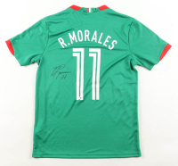 Ramon Morales Signed Mexico Nike Authentic Jersey (JSA) at PristineAuction.com